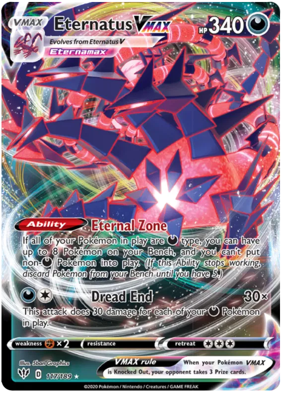 Eternatus Vmax 117/189