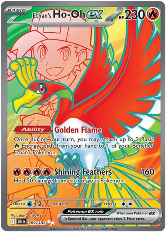 Ethan's Ho-Oh EX 209/182