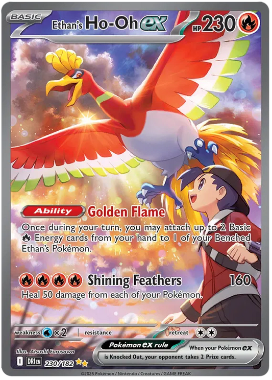 Ethan's Ho-Oh EX 230/182