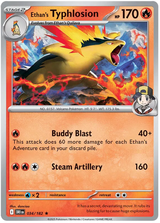 Ethan's Typhlosion 034/182