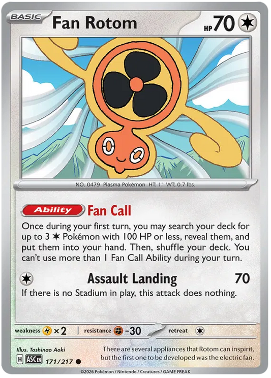 Fan Rotom 171/217