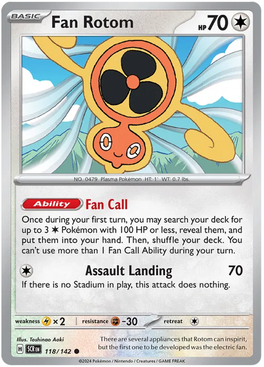Fan Rotom 118/142