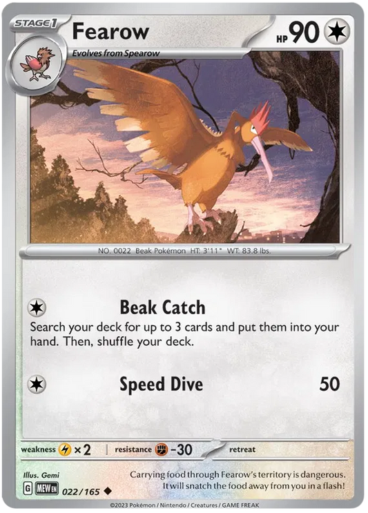 Fearow 022/165