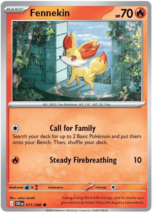 Fennekin 011/086