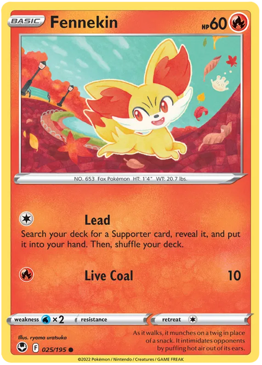 Fennekin 025/195