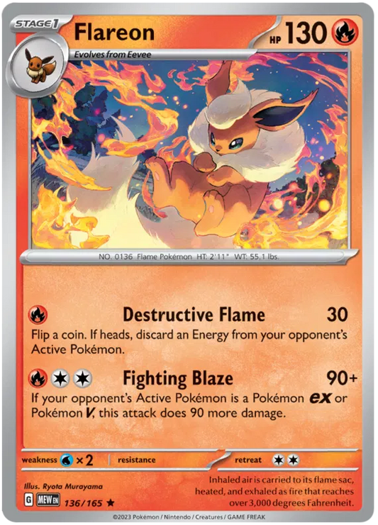 Flareon 136/165