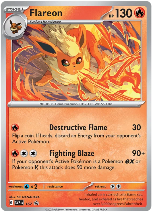 Flareon SVP167 (Cosmo Holo)