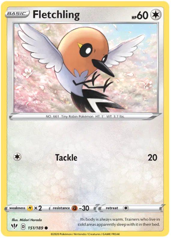 Fletchling 151/189