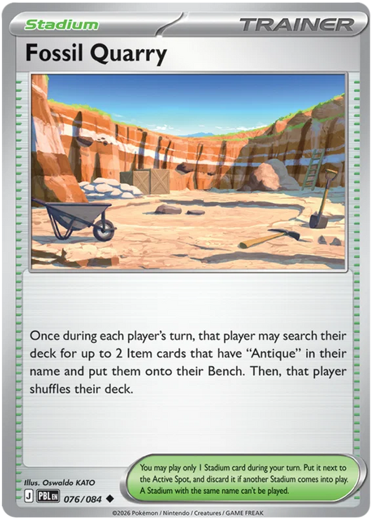 Fossil Quarry 076/084