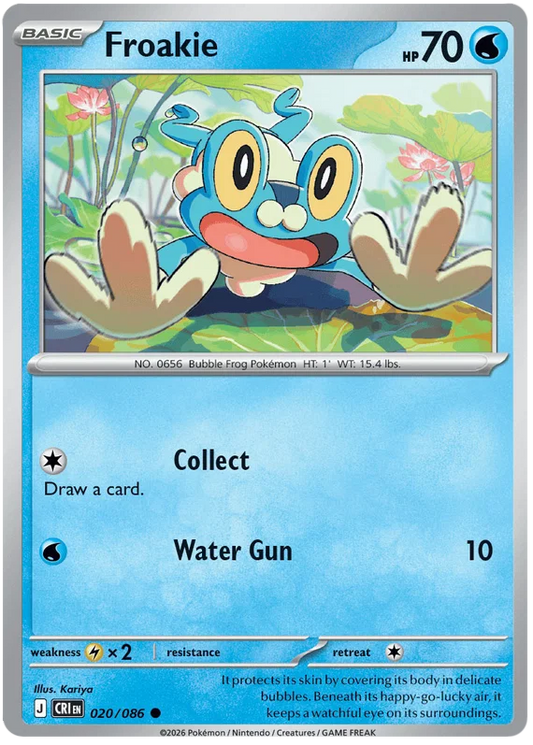 Froakie 020/086