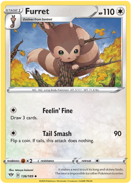 Furret 136/189