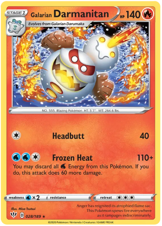Galarian Darmanitan 028/189