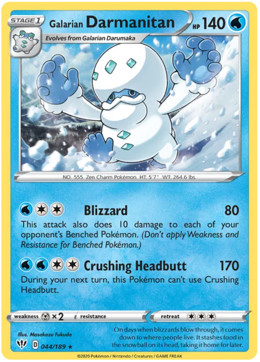 Galarian Darmanitan 044/189