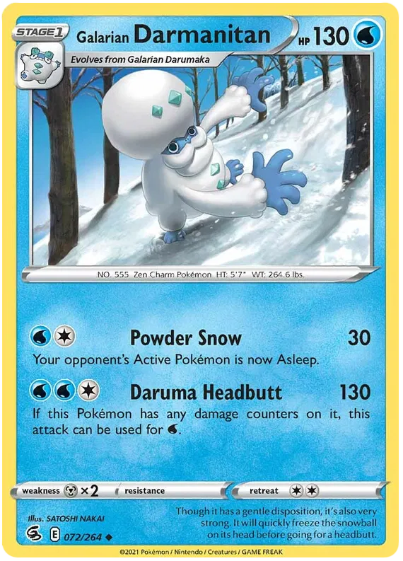 Galarian Darmanitan 072/264
