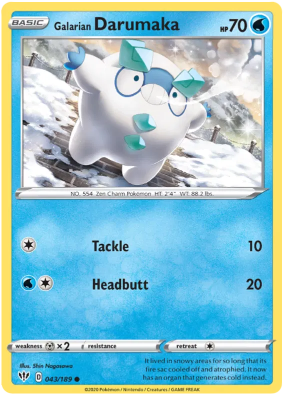 Galarian Darumaka 043/189
