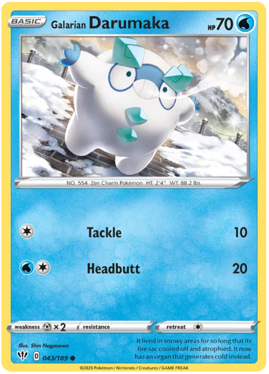 Galarian Darumaka 043/189
