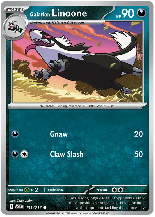 Galarian Linoone 131/217