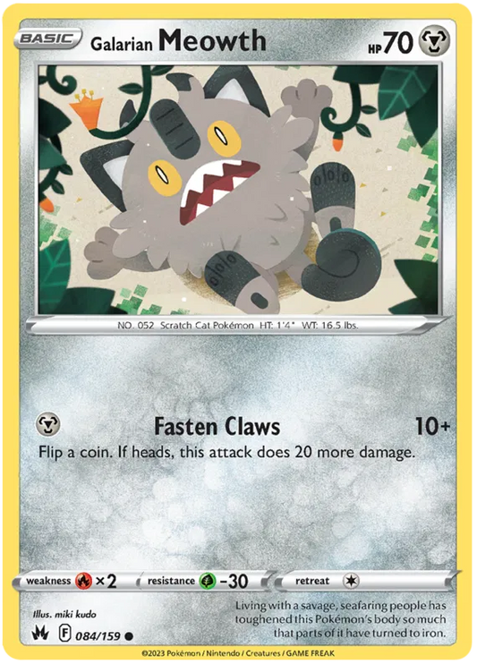 Galarian Meowth 084/159
