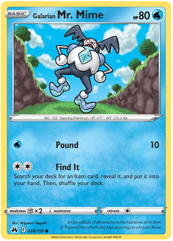 Galarian Mr. Mime 030/159