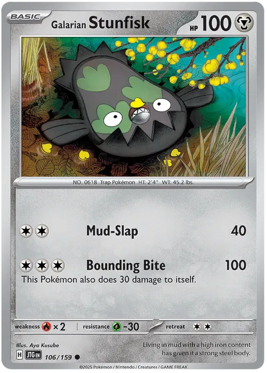 Galarian Stunfisk 106/159