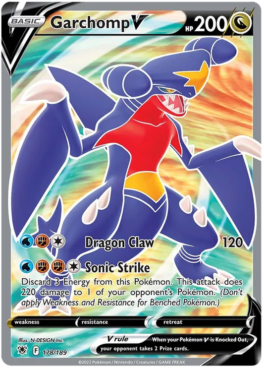 Garchomp V 178/189