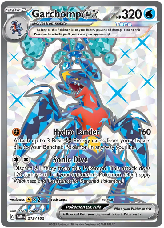 Garchomp EX 219/182