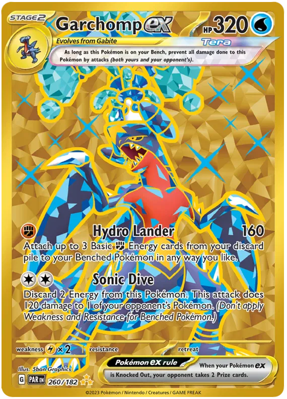 Garchomp EX 260/182