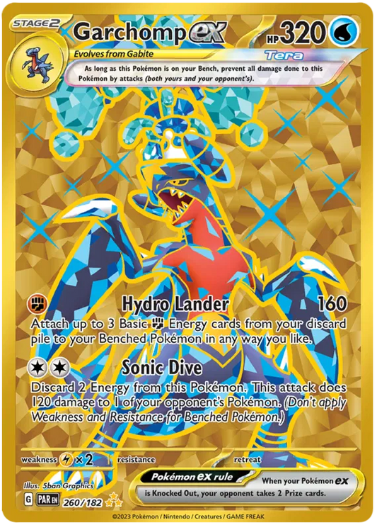 Garchomp EX 260/182