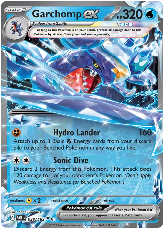Garchomp EX 038/182