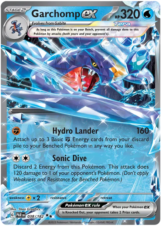 Garchomp EX 038/182