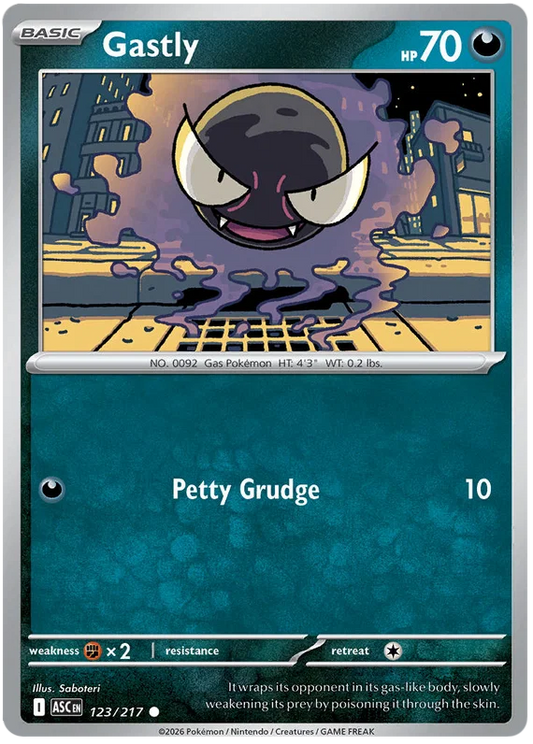 Gastly 123/217