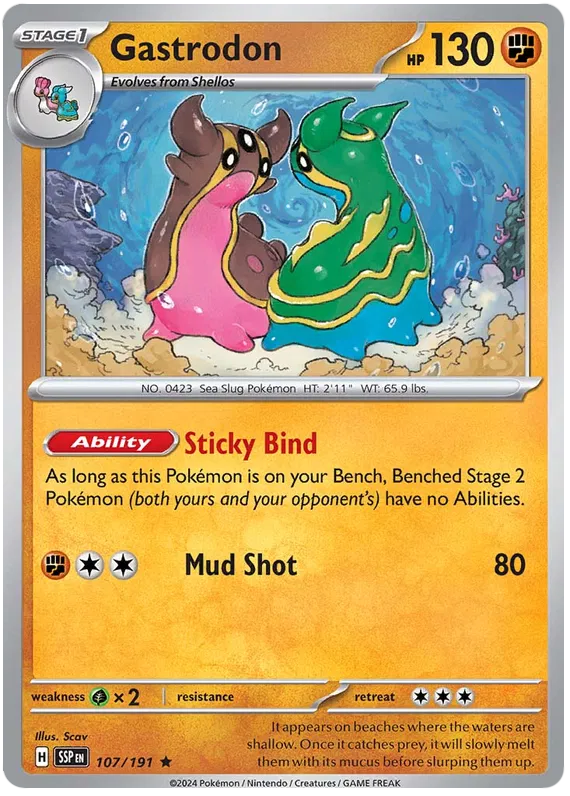 Gastrodon 107/191