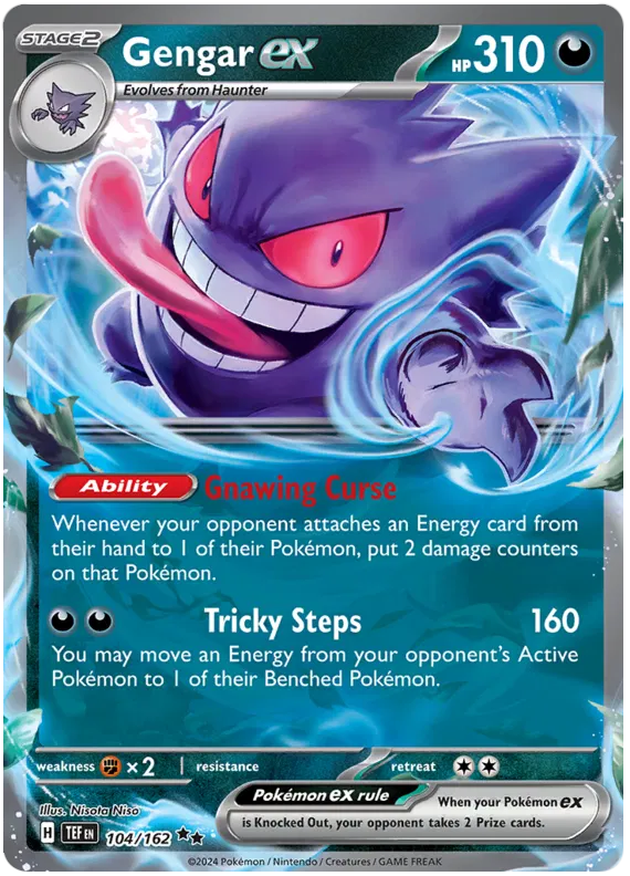 Gengar EX 104/162