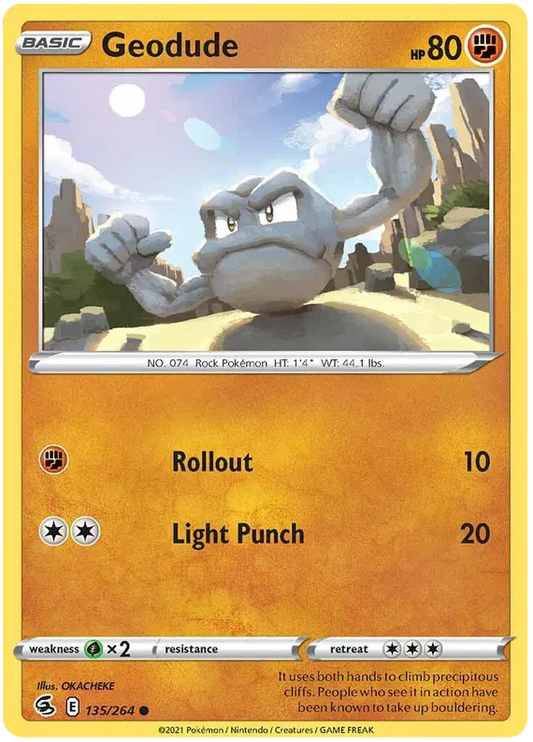Geodude 135/264