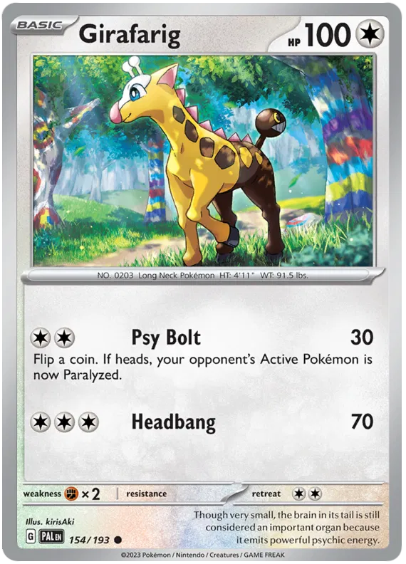 Girafarig 154/193
