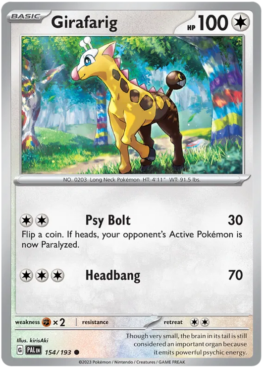 Girafarig 154/193