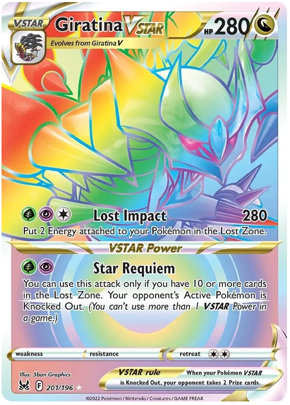 Giratina Vstar 201/196