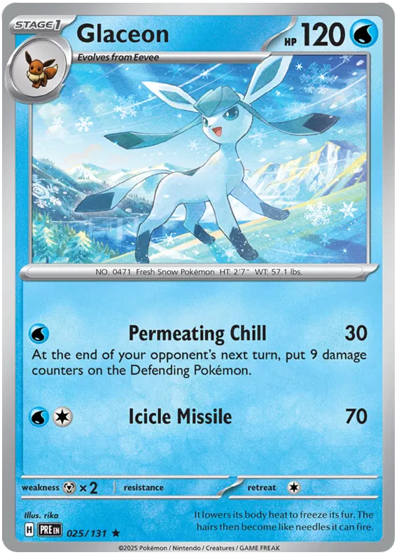 Glaceon 025/131