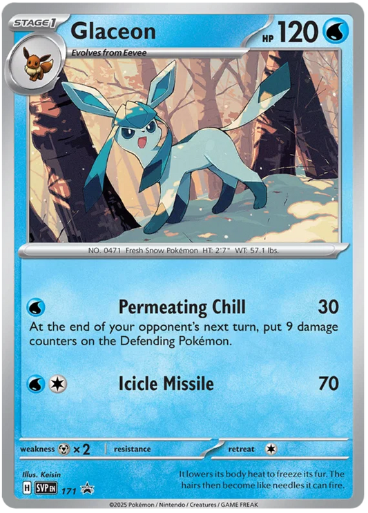 Glaceon SVP171 (Cosmo Holo)