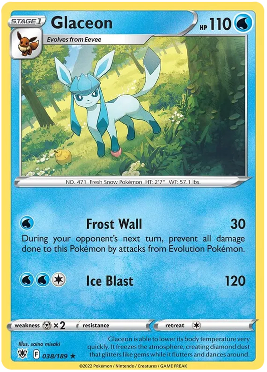 Glaceon 038/189