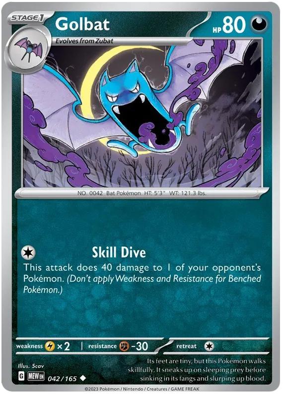 Golbat 042/165