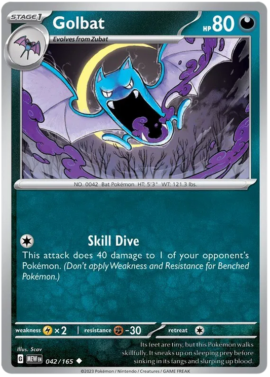 Golbat 042/165