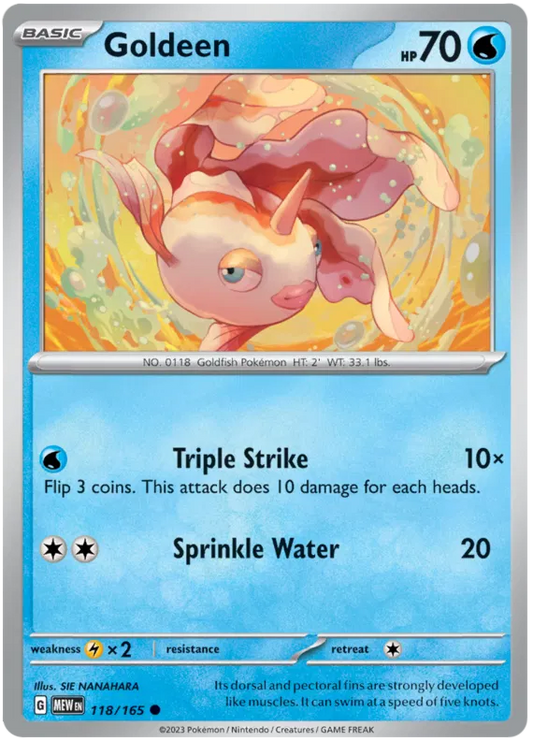Goldeen 118/165