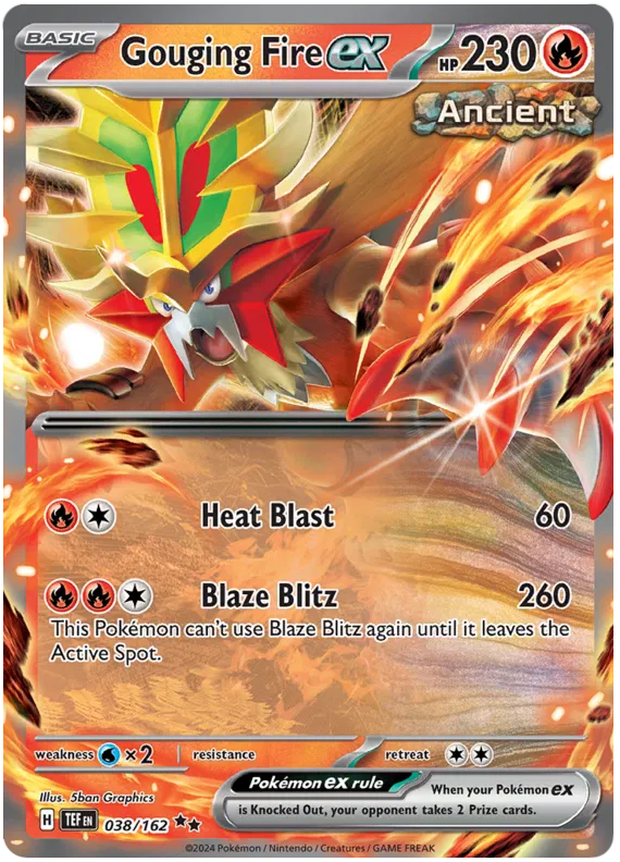 Gouging Fire EX 038/162
