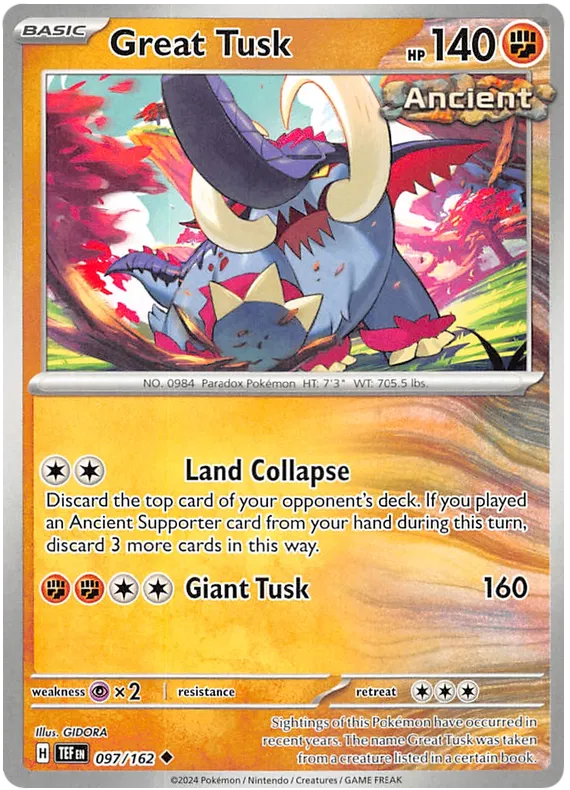 Great Tusk 097/162