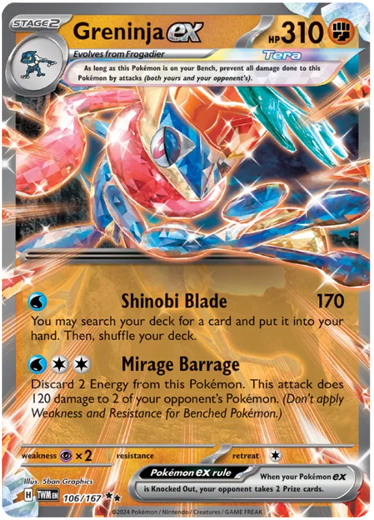 Greninja EX 106/167