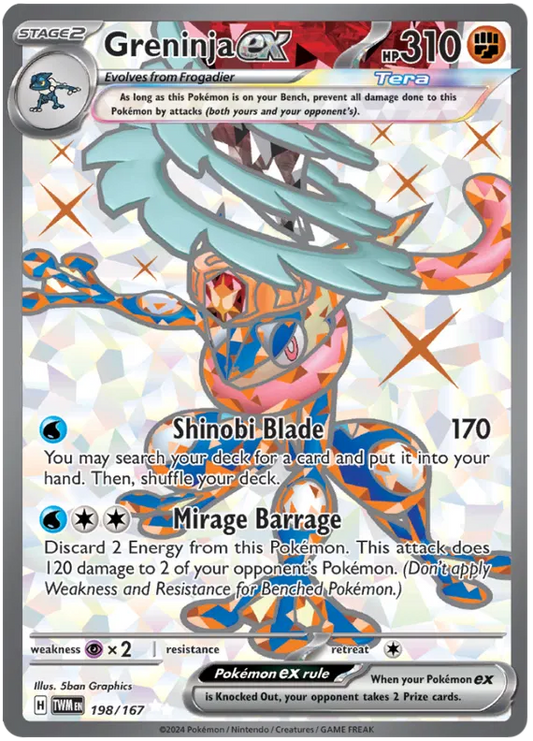 Greninja EX 198/167