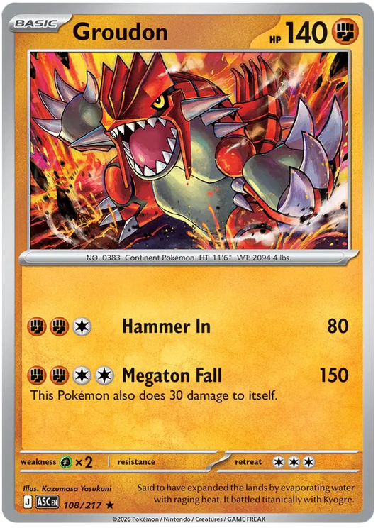 Groudon 108/217
