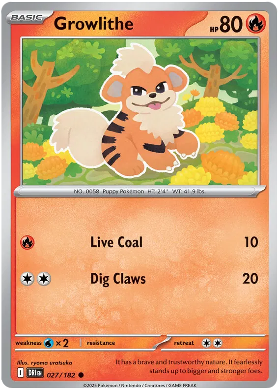 Growlithe 027/182