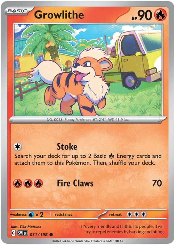 Growlithe 031/198